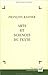 Arts et sciences du texte by F. Rastier
