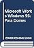 MICROSOFT WORKS WINDOWS 95 DUMMIES (Spanish Edition)
