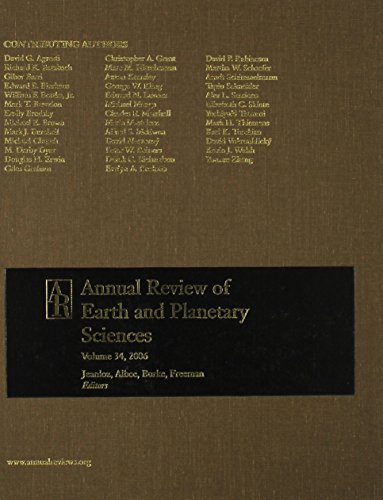 Annual Review of Earth and Planetary Sciences 2006: 34 (Hardcover)