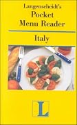 Pocket Menu Reader Italy (Langenscheidt Pocket Menu Reader)