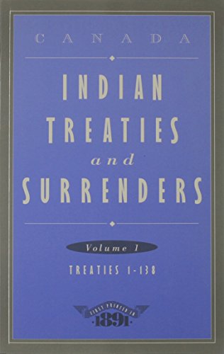 Indian Treaties and Surrenders from 1680 to 1890 (Paperback)