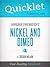 Quicklet On Nickel And Dimed By Barbara Ehrenreich (Cliffnotes-Like Book Summary)