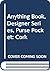 Anything Book, Designer Series, Purse Pocket: Cork