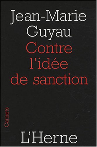 Contre l'idée de sanction (Paperback)