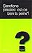 Sanctions Pénales: Est Ce Bien La Peine? Et Dans Quelle Mesure?