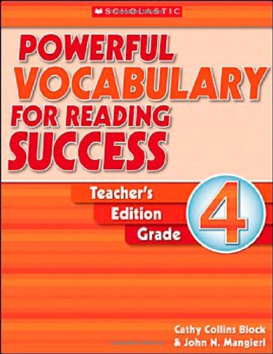 Powerful Vocabulary for Reading Success: Grade 4: Teaching Guide (Paperback)