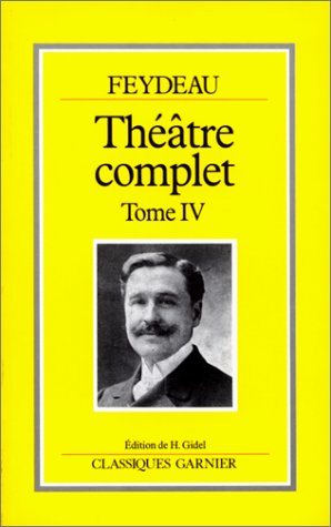 Théâtre complet, IV (Paperback)