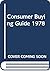 Consumer Buying Guide 1978
