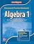 Algebra 1, Homework Practice Workbook (MERRILL ALGEBRA 1)