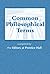 Common Philosophical Terms