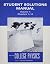 Student Solutions Manual fo...