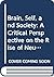 Brain, Self, and Society: A...