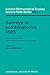 Surveys in Combinatorics 1985: Invited Papers for the Tenth British Combinatorial Conference (London Mathematical Society Lecture Note Series, Series Number 103)