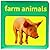Padded Board Bk Farm Animals