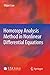 Homotopy Analysis Method in Nonlinear Differential Equations