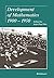 Development of Mathematics 1900–1950 (English and French Edition)