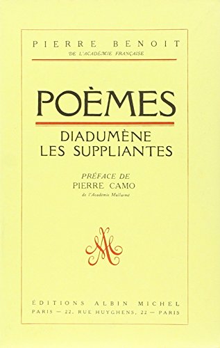 Poèmes: Diadumène, Les Suppliantes (Mass Market Paperback)