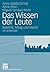 Das Wissen der Leute by Anne Waldschmidt