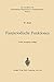 Fastperiodische Funktionen (Grundlehren der mathematischen Wi... by Wilhelm Maak
