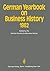 German Yearbook on Business History 1982