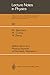 Mathematical and Physical Aspects of Stochastic Mechanics (Lecture Notes in Physics)