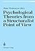 Psychological Theories from a Structuralist Point of View by Hans Westmeyer