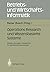 Operations Research und Wissenbasierte Systeme by Rainer Busch
