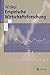 Empirische Wirtschaftsforschung (Springer-Lehrbuch) by Peter Winker