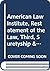American Law Institute, Res...