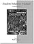 Student's Solutions Manual for Introduction to Chemistry