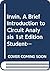 Introduction to Circuit Analysis + Circuit Solutions + New Pr... by J. David Irwin