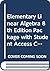 Elementary Linear Algebra 8th Edition Package with Student Access Card eGrade 1 Term Set