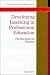 Developing Learning in Professional Education: Partnerships for Practice
