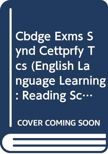 Cbdge Exms Synd Cettprfy Tcs (Paperback)
