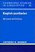 English Auxiliaries: Structure and History (Cambridge Studies in Linguistics, Series Number 66)
