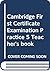 Cambridge First Certificate...