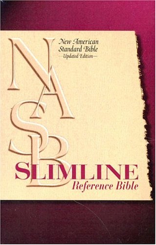 Slimline Reference Bible: New American Standard Update / Blue Bonded Leather
