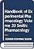 Handbook of Experimental Pharmacology Volume 20 Smith by F.A. Smith