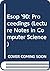 Esop '90: Proceedings (Lect...