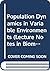 Population Dynamics in Variable Environments (Lecture Notes in Biomathematics)