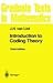 Introduction to Coding Theory (Graduate Texts in Mathematics)