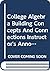 College Algebra Building Concepts And Connections Instructor's Annotated Edition