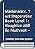 Mathmatics, Test Preperation Book Level 1: Houghton Mifflin Mathmatics North Carolina