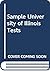 Sample University Of Illinois Tests