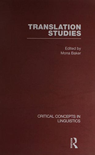 Translation Studies:Crit Conc V4 (Hardcover)