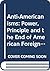 Anti-Americanisms: Power, P...
