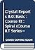 Course ILT: Crystal Reports...