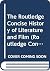 Literature Goes to the Movies (Routledge Concise Histories of Literature)