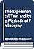 The Experimental Turn and t...