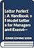 Letter perfect: A handbook ...